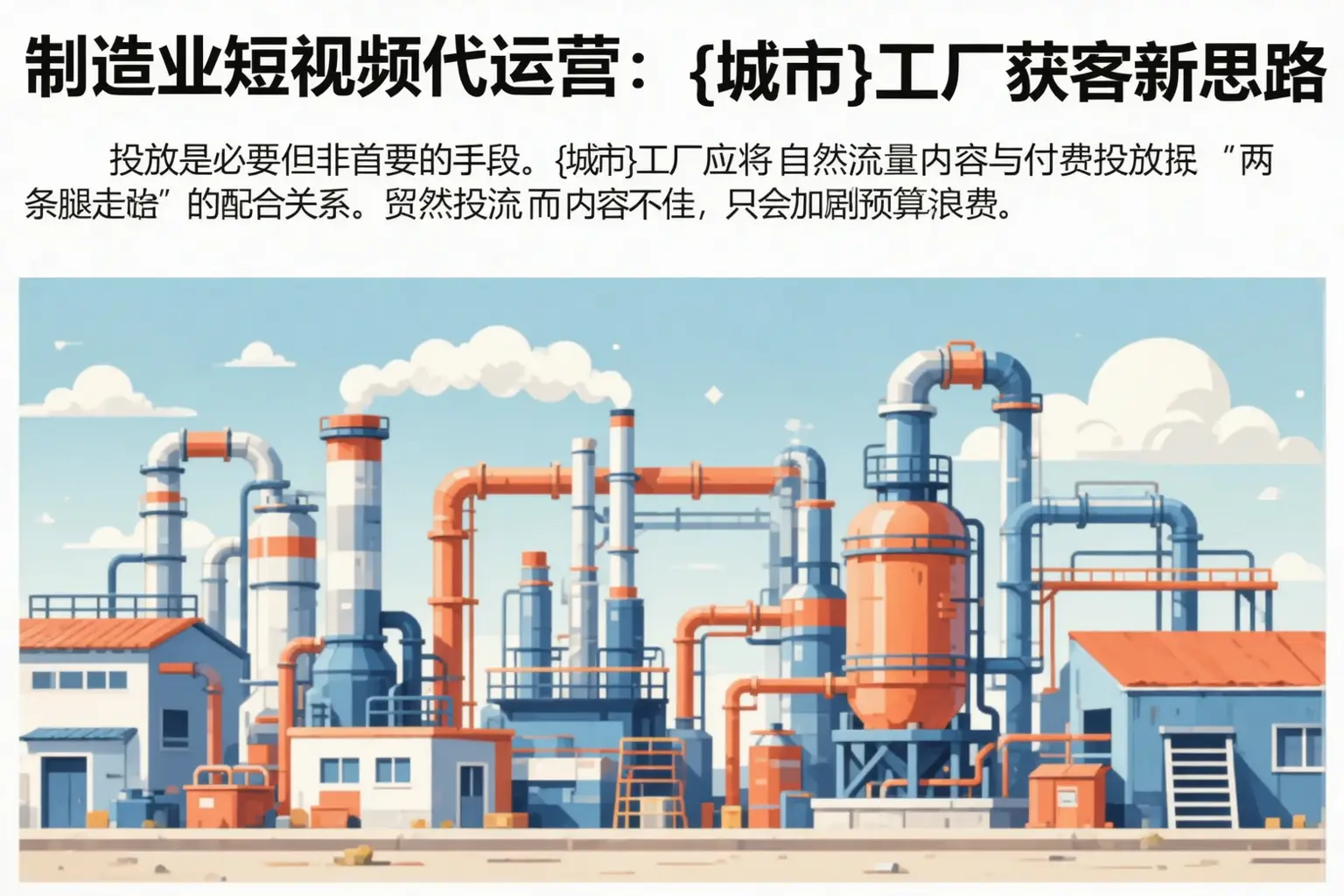 制造业短视频代运营:岳麓工厂获客新思路